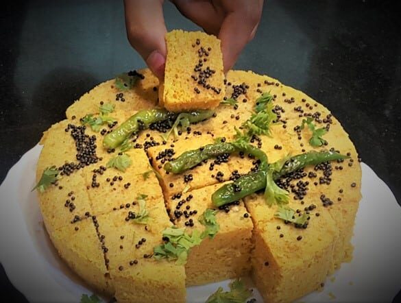 Instant Dhokla - Hindi Recipe