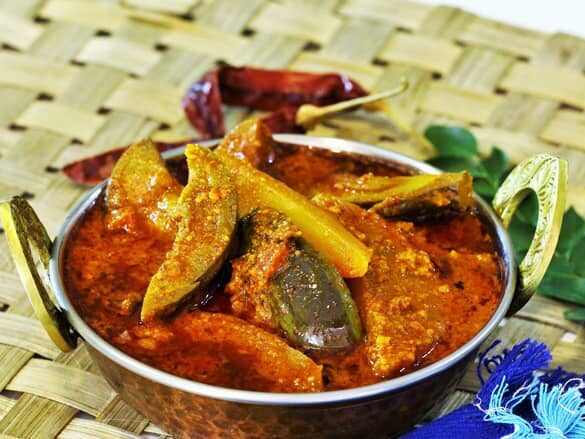 Kala Masala Vange Batata Fodi - Marathi Recipe