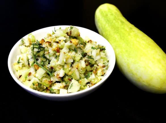 Khamang Kakdi - Marathi Recipe