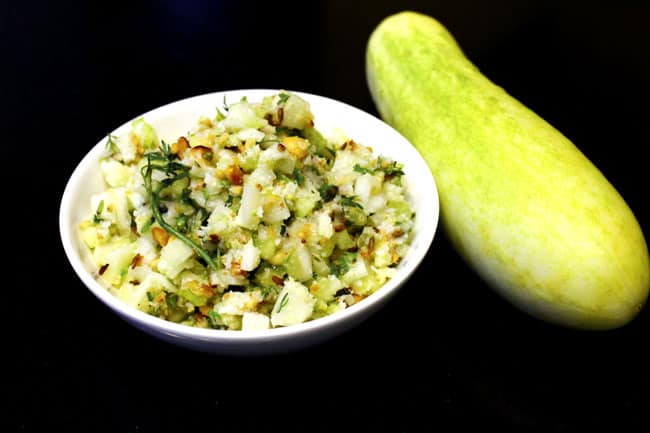 Khamang Kakdi - Marathi Recipe