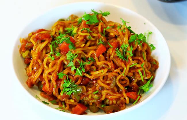 Kolhapuri Maggi Masala - Marathi Recipe