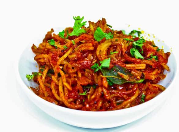 Kurdai Chi Bhaji - Marathi Recipe