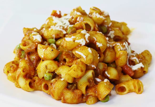 Masala Macaroni Pasta - Marathi Recipe