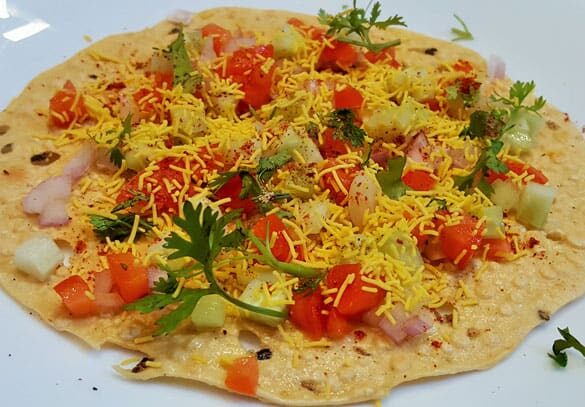 Masala Papad - Marathi Recipe