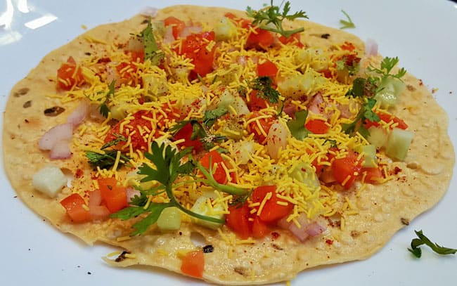 Masala Papad - Marathi Recipe