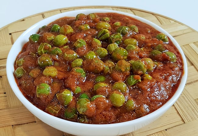 Matar Masala - Marathi Recipe