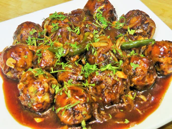 Mixed Vegetable Manchurian