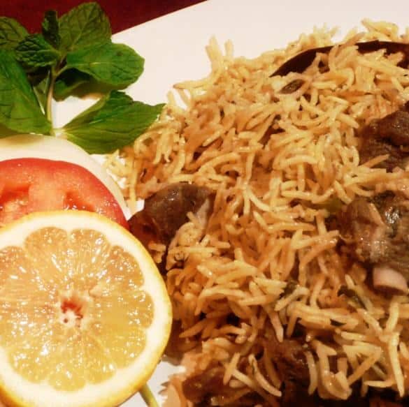 Mutton Pulao-Pulav