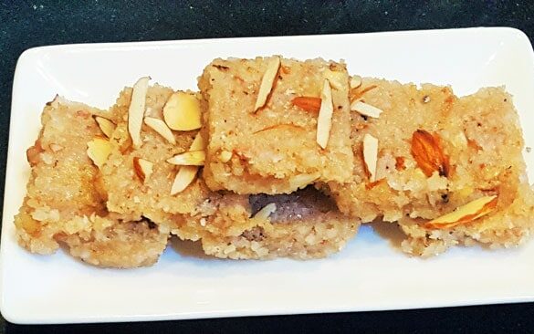 Naralachi Vadi - Marathi Recipe