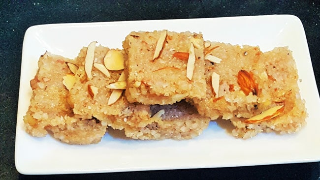 Naralachi Vadi - Marathi Recipe