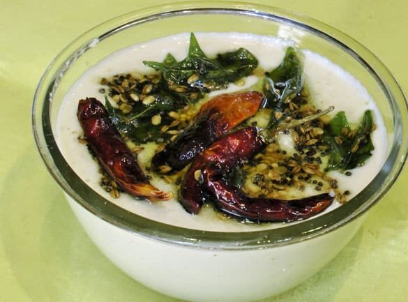 Olya Khobaryachi Chutney - Marathi Recipe
