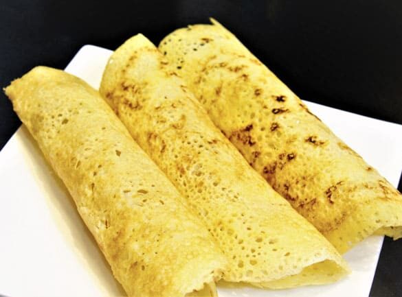 Rice Flour Dosa - Hindi Recipe