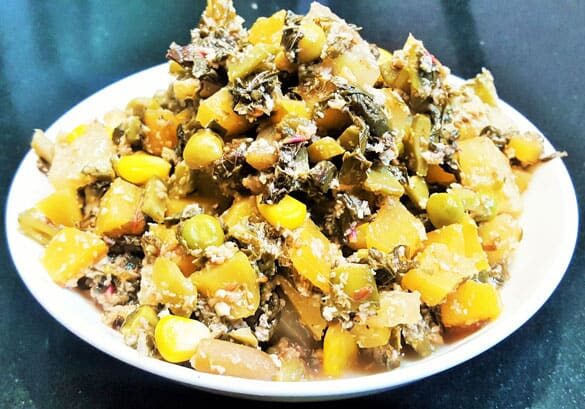 Rushichi Bhaji - Marathi Recipe