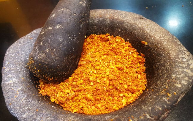 Shengadana Chutney - Marathi Recipe
