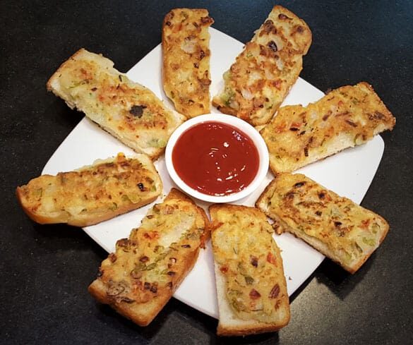 Sooji Toast - Hindi Recipe
