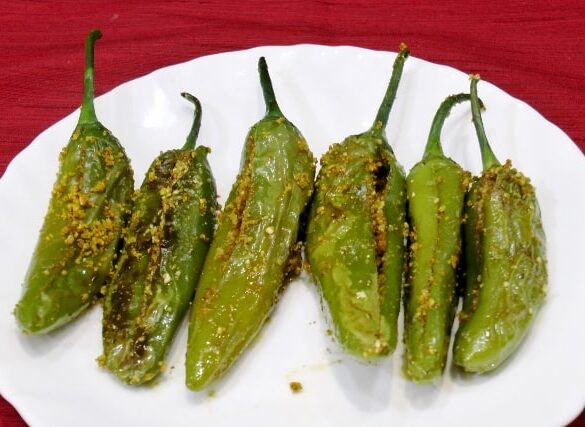Stuffed Chili-Bharli Mirchi