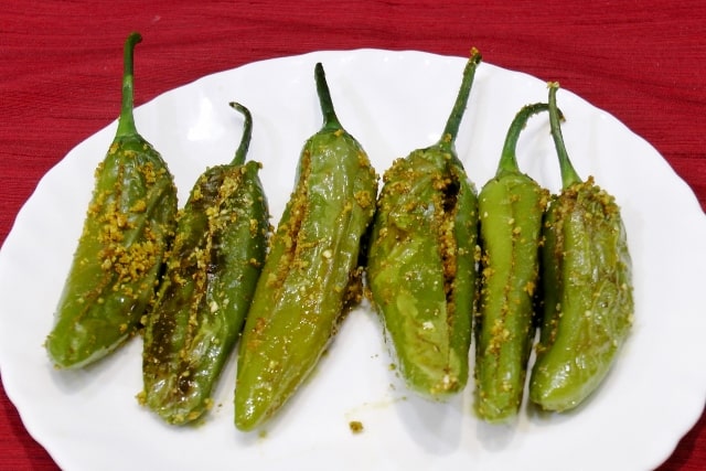 Stuffed Chili-Bharli Mirchi
