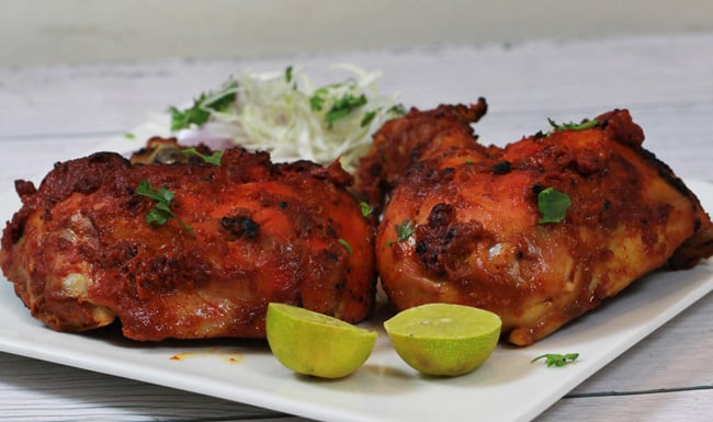 Tandoor Chicken - Marathi Recipe