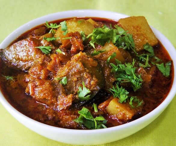 Vangi Batata Rassa - Marathi Recipe