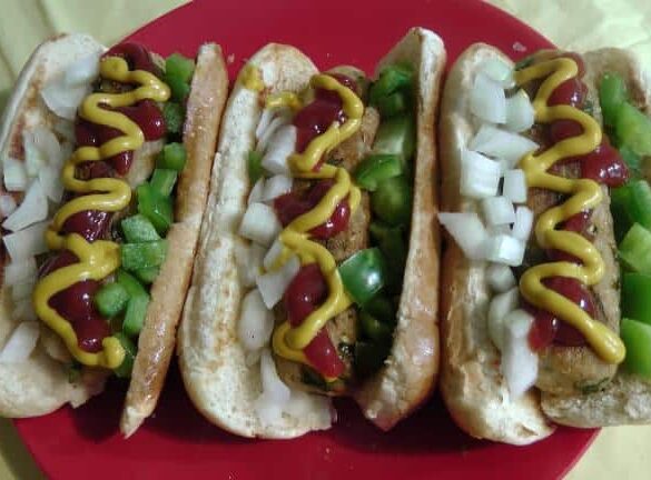 Veg Hot Dog