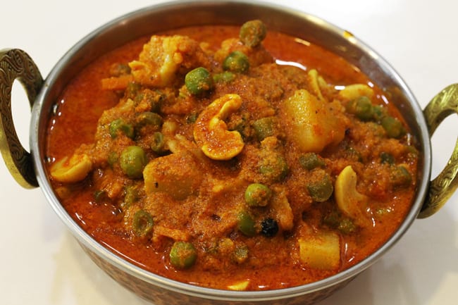 Vegetable Korma - Marathi Recipe