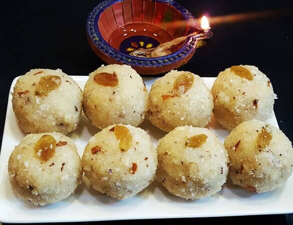 Zatpat Rava Ladoo - Marathi Recipe